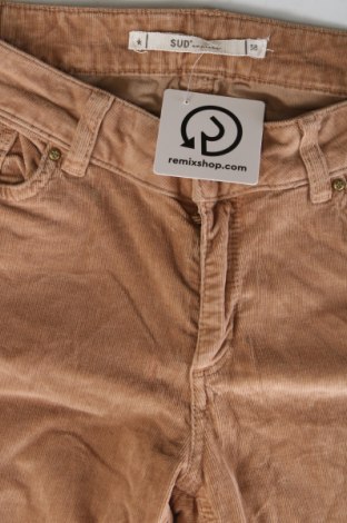 Damen Cordhose Sud, Größe M, Farbe Beige, Preis 18,49 €