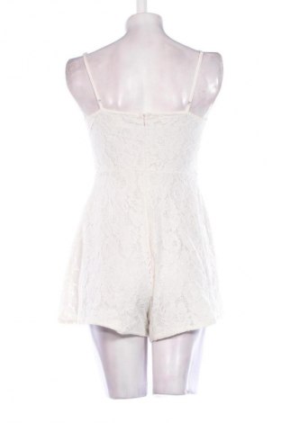 Women's short jumpsuit Amisu, Mărime S, Culoare Alb, Preț 99,00 Lei