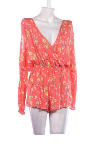 Women's short jumpsuit Mango, Mărime S, Culoare Roșu, Preț 158,16 Lei