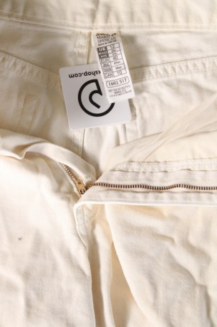 Pantaloni scurți de femei Marks & Spencer, Mărime M, Culoare Ecru, Preț 75,99 Lei