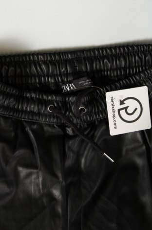 Damen Lederhose Zara, Größe XS, Farbe Schwarz, Preis € 18,99