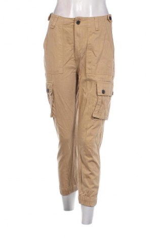 Damenhose Bershka, Größe S, Farbe Beige, Preis 20,49 €