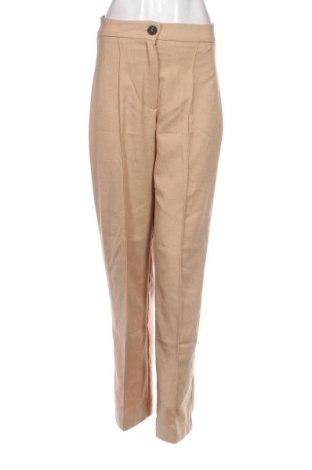 Damenhose Bershka, Größe M, Farbe Beige, Preis 15,00 €