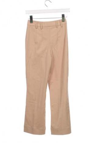 Damenhose Bershka, Größe XS, Farbe Beige, Preis 14,83 €