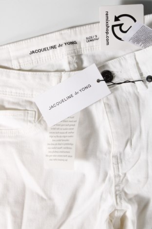 Pantaloni de femei Jacqueline De Yong, Mărime S, Culoare Alb, Preț 76,99 Lei