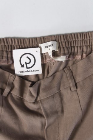 Pantaloni de femei Object, Mărime M, Culoare Maro, Preț 134,99 Lei