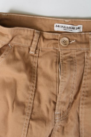 Pantaloni de femei Pull&Bear, Mărime XS, Culoare Bej, Preț 38,99 Lei