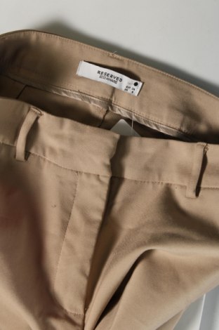 Damenhose Reserved, Größe XS, Farbe Beige, Preis € 14,83