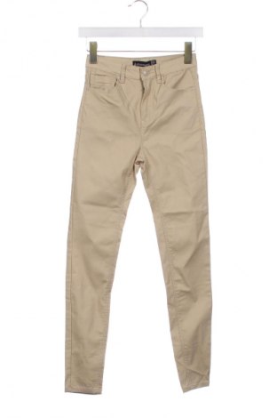 Damenhose Stradivarius, Größe XS, Farbe Beige, Preis € 14,84