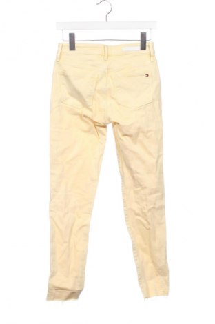 Pantaloni de femei Tommy Hilfiger, Mărime XS, Culoare Galben, Preț 292,99 Lei