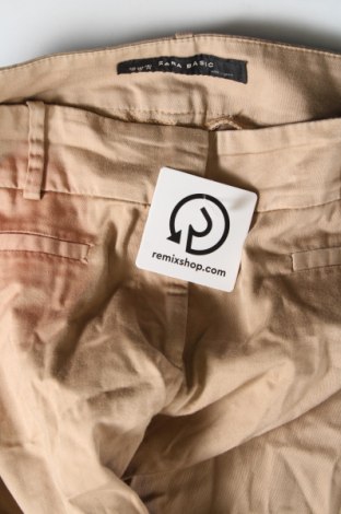 Damenhose Zara, Größe M, Farbe Beige, Preis 7,99 €