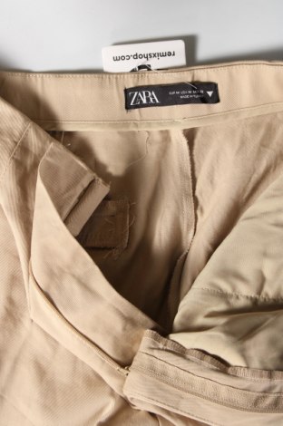 Damenhose Zara, Größe M, Farbe Beige, Preis 18,99 €