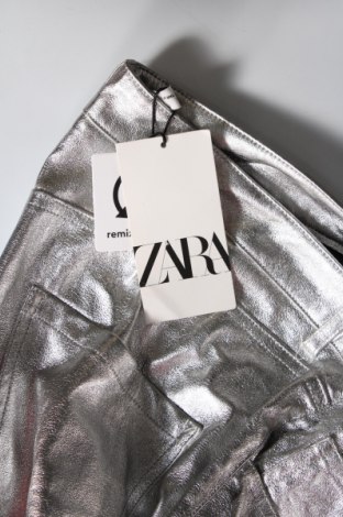 Damenhose Zara, Größe XXL, Farbe Silber, Preis € 26,20