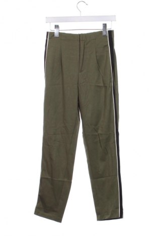 Pantaloni de femei Zara, Mărime XS, Culoare Verde, Preț 88,99 Lei