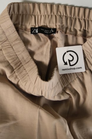 Damenhose Zara, Größe M, Farbe Beige, Preis 13,81 €