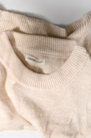 Damenpullover Cache Cache, Größe M, Farbe Beige, Preis € 10,49