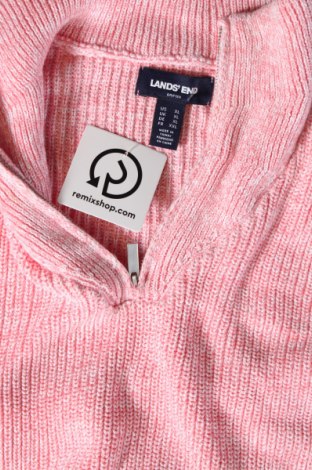 Damski sweter Lands' End, Rozmiar XL, Kolor Różowy, Cena 92,99 zł