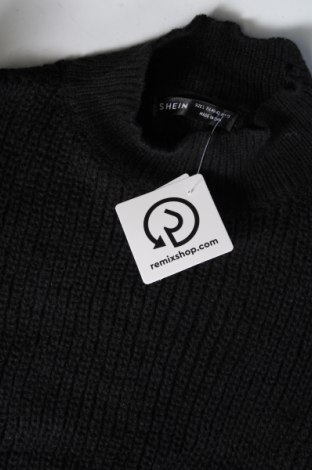 Damski sweter SHEIN, Rozmiar L, Kolor Czarny, Cena 92,99 zł