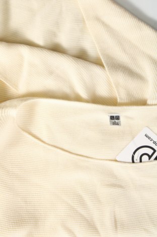 Damenpullover Uniqlo, Größe L, Farbe Ecru, Preis € 17,99