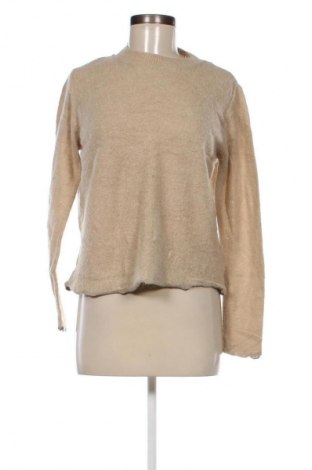 Damenpullover Zara, Größe L, Farbe Beige, Preis 18,99 €