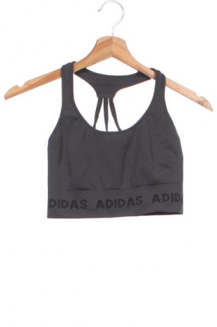 Dámský sportovní top  Adidas, Velikost XS, Barva Šedá, Cena  430,00 Kč