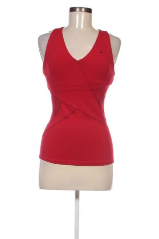 Damen Sporttop Nike, Größe S, Farbe Rot, Preis 17,39 €