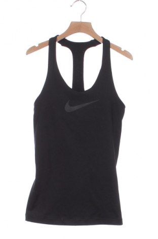 Damen Sporttop Nike, Größe XS, Farbe Schwarz, Preis 17,39 €