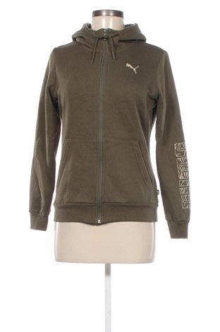 Damen Sweatshirt PUMA, Größe S, Farbe Grün, Preis 33,99 €