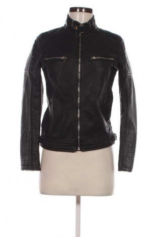 Damen Lederjacke, Größe M, Farbe Schwarz, Preis € 15,55