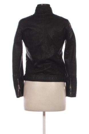 Damen Lederjacke, Größe M, Farbe Schwarz, Preis 15,55 €