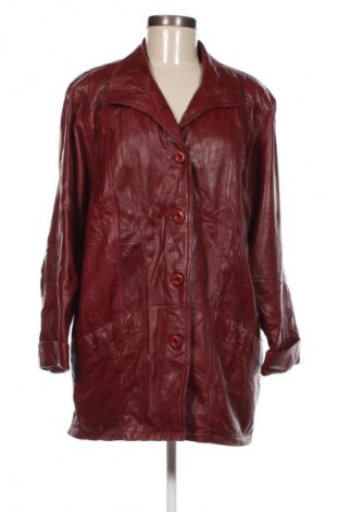 Damen Lederjacke Brando, Größe XL, Farbe Rot, Preis 26,99 €