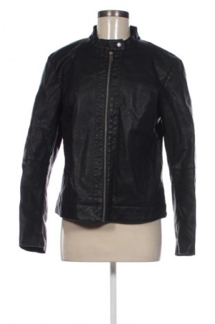 Damen Lederjacke Jacqueline De Yong, Größe XL, Farbe Schwarz, Preis 40,99 €