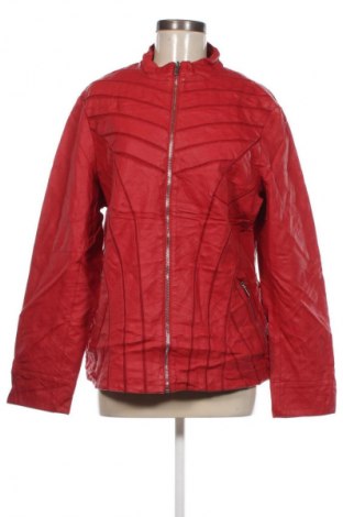 Damen Lederjacke L&d, Größe 3XL, Farbe Rot, Preis 40,99 €