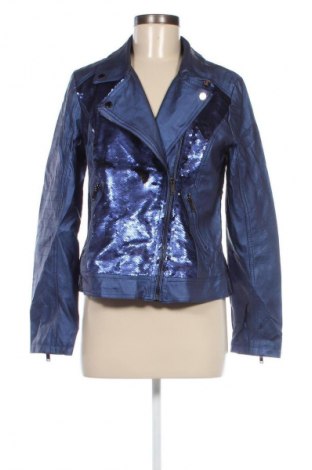 Damen Lederjacke Maloo, Größe S, Farbe Blau, Preis 67,99 €