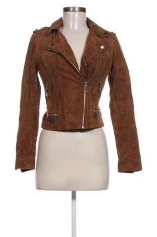 Damen Lederjacke Vero Moda, Größe XS, Farbe Braun, Preis € 61,99