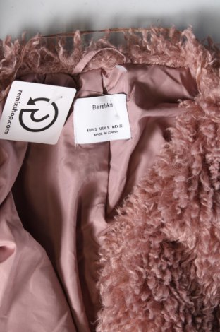 Dámský kabát  Bershka, Velikost S, Barva Růžová, Cena  799,00 Kč