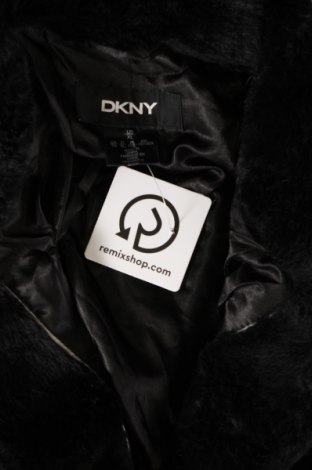 Дамско палто DKNY, Размер XL, Цвят Черен, Цена 147,49 лв.