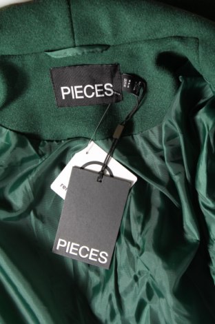 Palton de femei Pieces, Mărime S, Culoare Verde, Preț 314,20 Lei