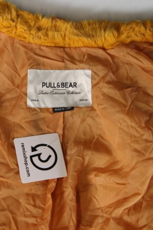 Damski płaszcz Pull&Bear, Rozmiar M, Kolor Żółty, Cena 144,99 zł