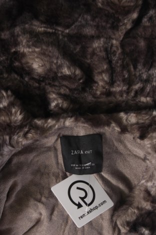 Damski płaszcz Zara Knitwear, Rozmiar M, Kolor Brązowy, Cena 67,99 zł