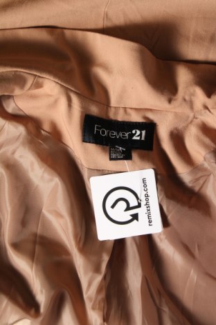 Damski żakiet Forever 21, Rozmiar M, Kolor Brązowy, Cena 94,25 zł