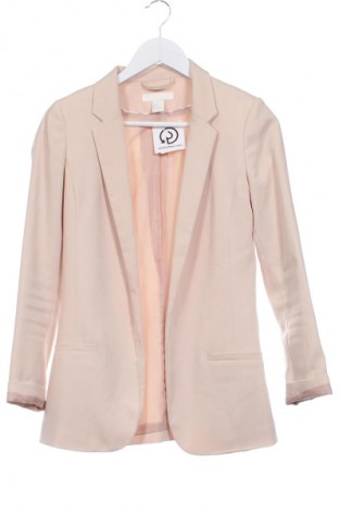 Damen Blazer H&M, Größe XS, Farbe Beige, Preis 25,00 €