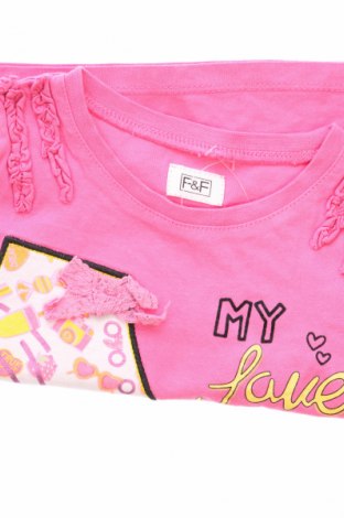 Kinder Shirt F&F, Größe 18-24m/ 86-98 cm, Farbe Rosa, Preis € 7,91