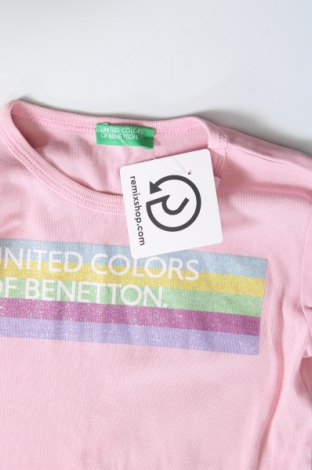 Bluză pentru copii United Colors Of Benetton, Mărime 3-4y/ 104-110 cm, Culoare Roz, Preț 75,74 Lei