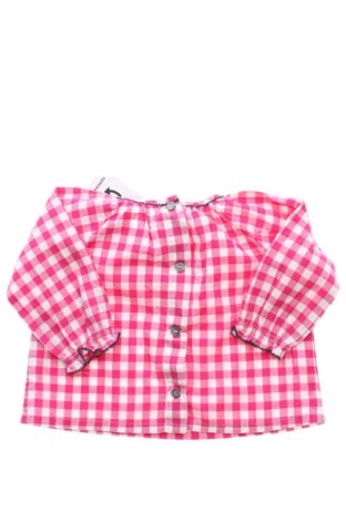 Детска риза Petit Bateau, Размер 3-6m/ 62-68 см, Цвят Розов, Цена 7,99 лв.