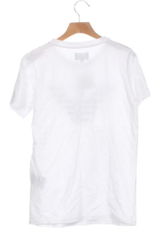 Dziecięcy T-shirt Emporio Armani, Rozmiar 11-12y/ 152-158 cm, Kolor Biały, Cena 126,16 zł