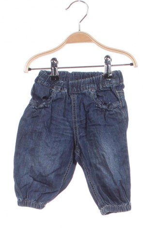 Dziecięce jeansy H&M, Rozmiar 2-3m/ 56-62 cm, Kolor Niebieski, Cena 74,00 zł