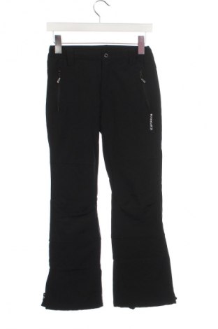 Pantaloni pentru copii pentru sporturi de iarnă Icepeak, Mărime 11-12y/ 152-158 cm, Culoare Negru, Preț 256,99 Lei