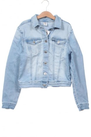 Kinder Jeansjacke H&M, Größe 12-13y/ 158-164 cm, Farbe Blau, Preis € 18,00