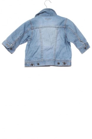 Kinder Jeansjacke H&M, Größe 9-12m/ 74-80 cm, Farbe Blau, Preis 6,99 €